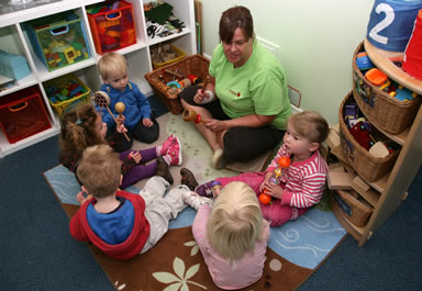 Group of children sitting